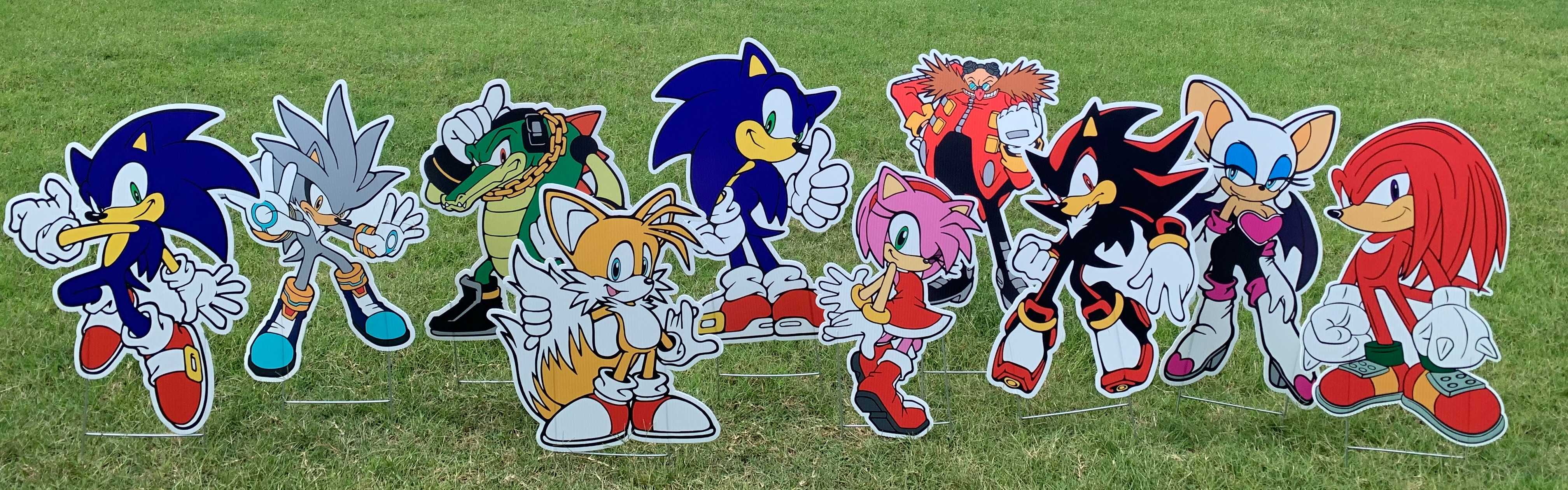 Yard card sign collection sonic 